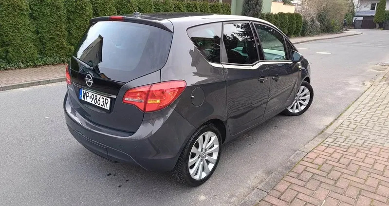 mazowieckie Opel Meriva cena 31900 przebieg: 162000, rok produkcji 2016 z Płock